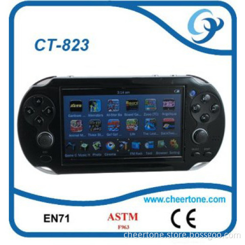 32 bit 4.3\'\'CPT screen pocket game with mp3